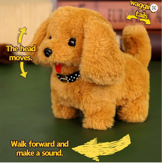 Smart Dog Children Toy Can Walking And Call Electric Plush Robot Pet Dog