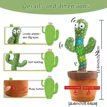 Dancing Talking lovable Cactus
