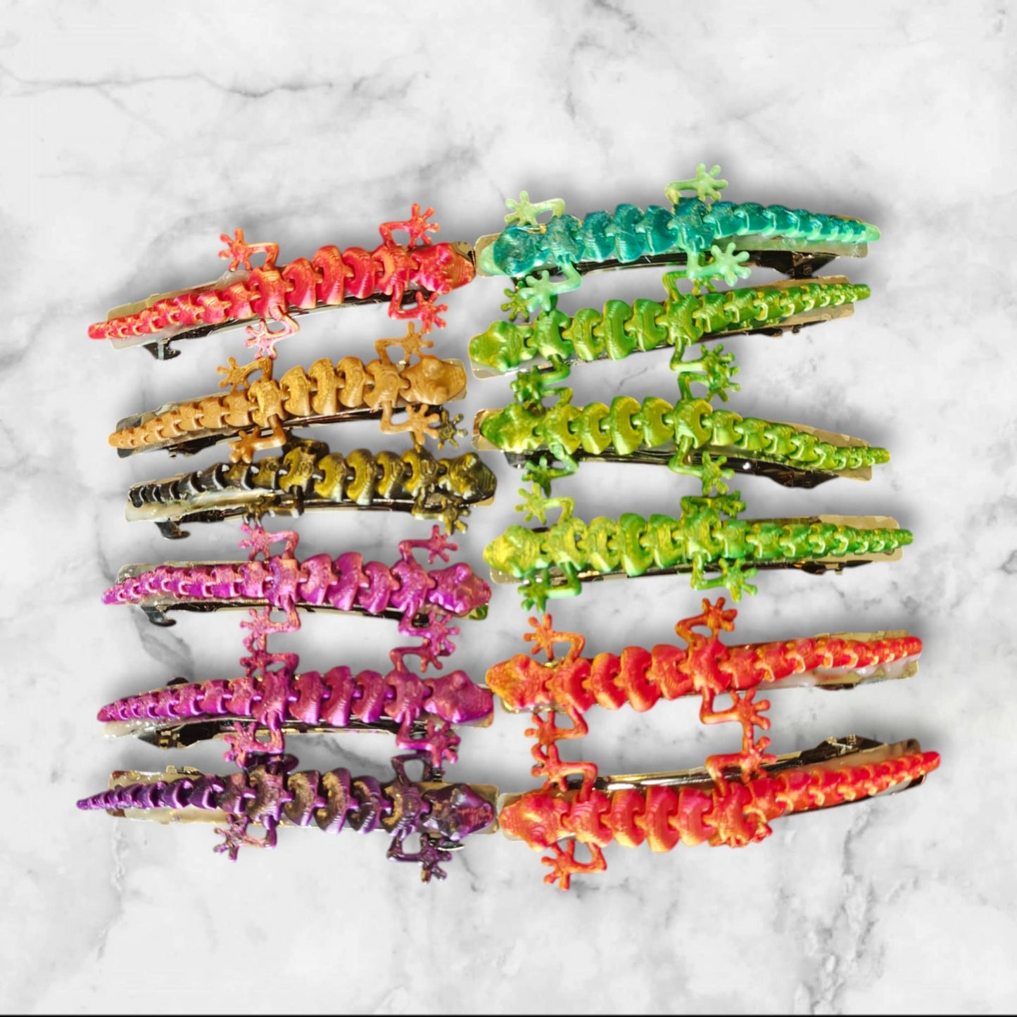 New 3D printed hair clips