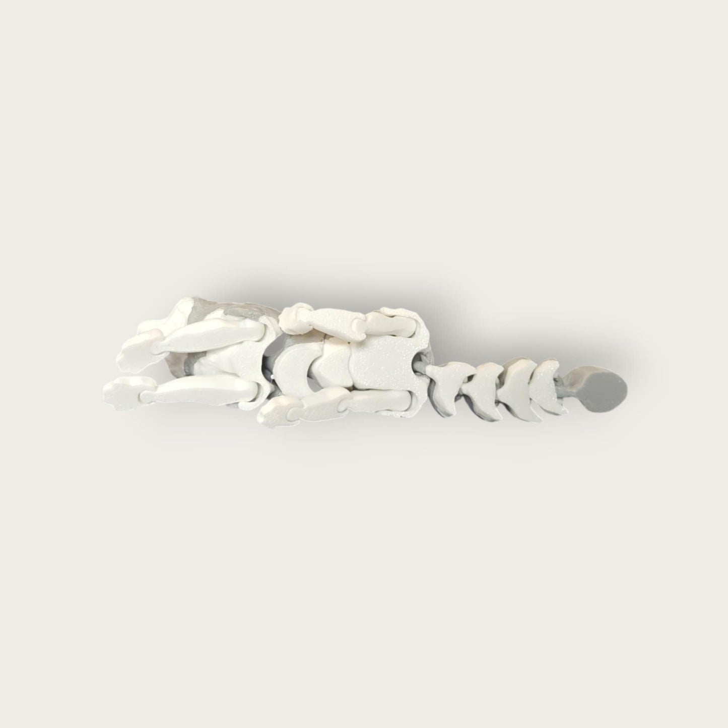 Fun 3D printed Gray and white Wolf