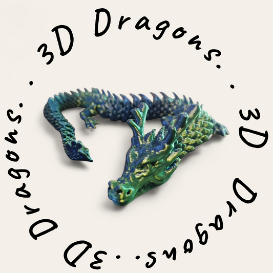 3D printed Dragons