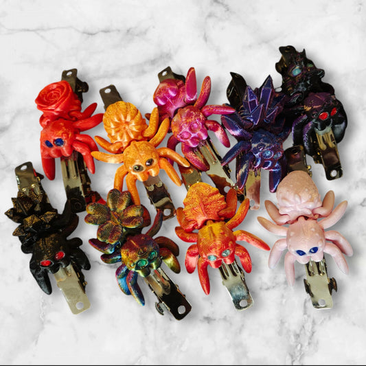 New 3D printed hair clips