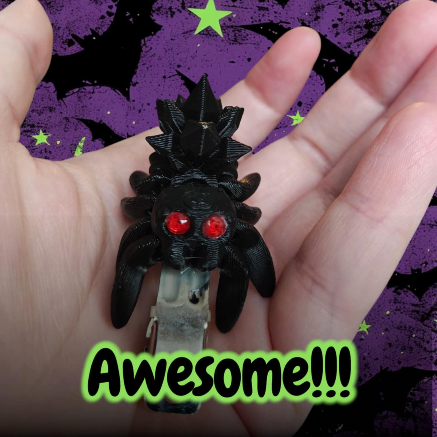 New 3D printed hair clips