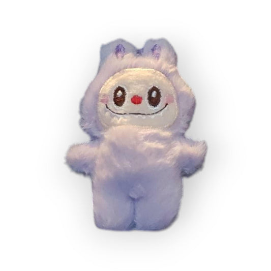 Mini Labubu plushie keychain